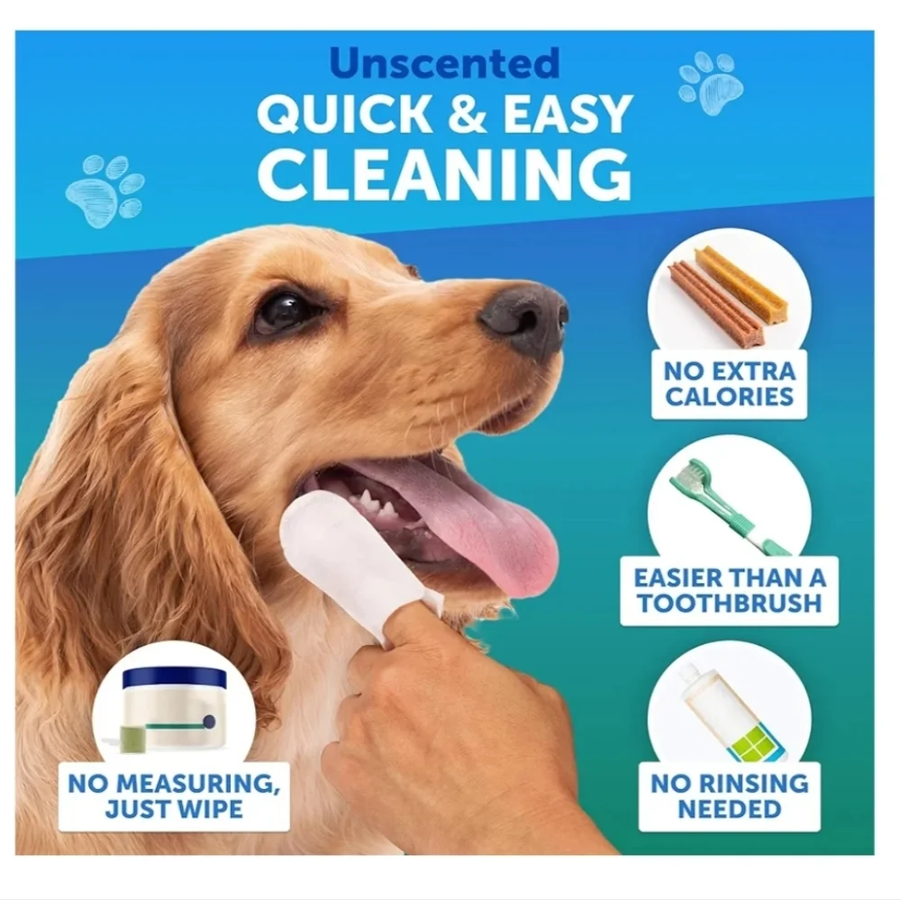 Dog Teeth Cleaning Wipes